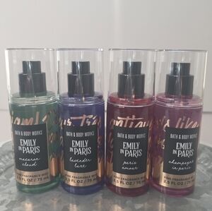 ⭐️40% Off⭐️ Bath & Body Works Emily in Paris Minis Set Of 4